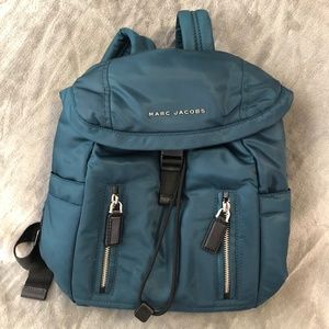 NEW Marc Jacobs Nylon Teal Backpack